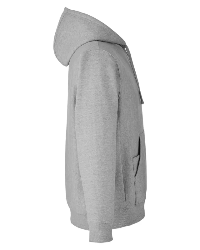 Team 365 Unisex Zone HydroSport  Heavyweight Quarter-Zip Hooded Sweatshirt — view 27