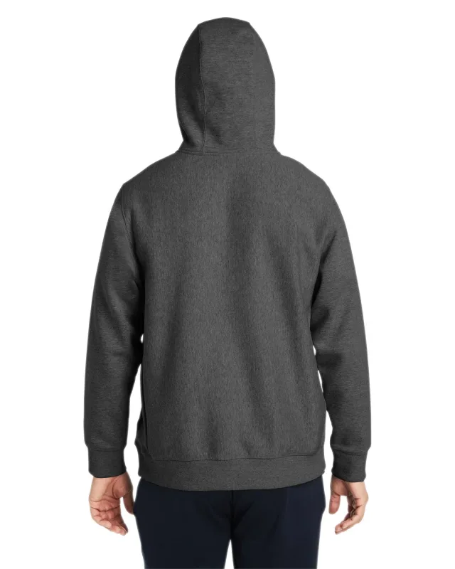 Team 365 Unisex Zone HydroSport  Heavyweight Quarter-Zip Hooded Sweatshirt — view 31