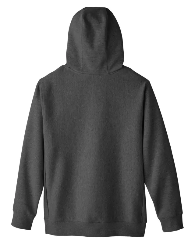 Team 365 Unisex Zone HydroSport  Heavyweight Quarter-Zip Hooded Sweatshirt — view 32