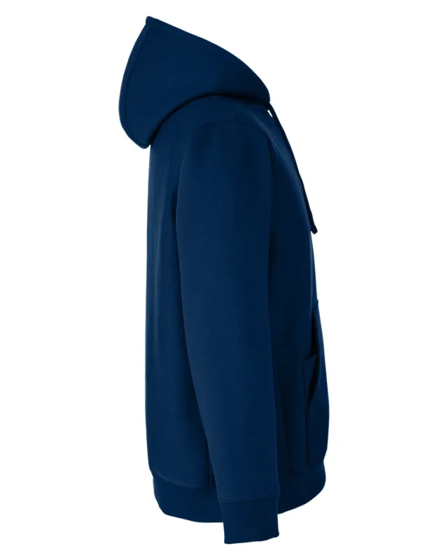 Team 365 Unisex Zone HydroSport  Heavyweight Quarter-Zip Hooded Sweatshirt — view 47