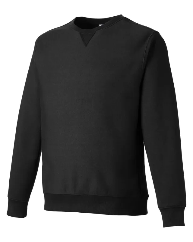 Team 365 Unisex Zone HydroSport Heavyweight Sweatshirt — view 6