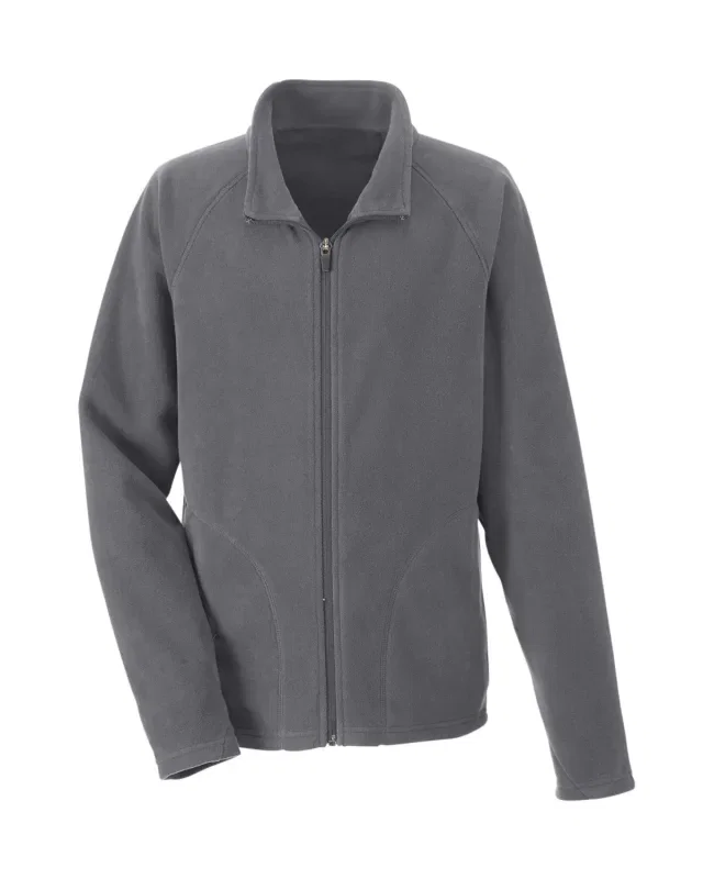 Team 365 Youth Campus Microfleece Jacket — view 11