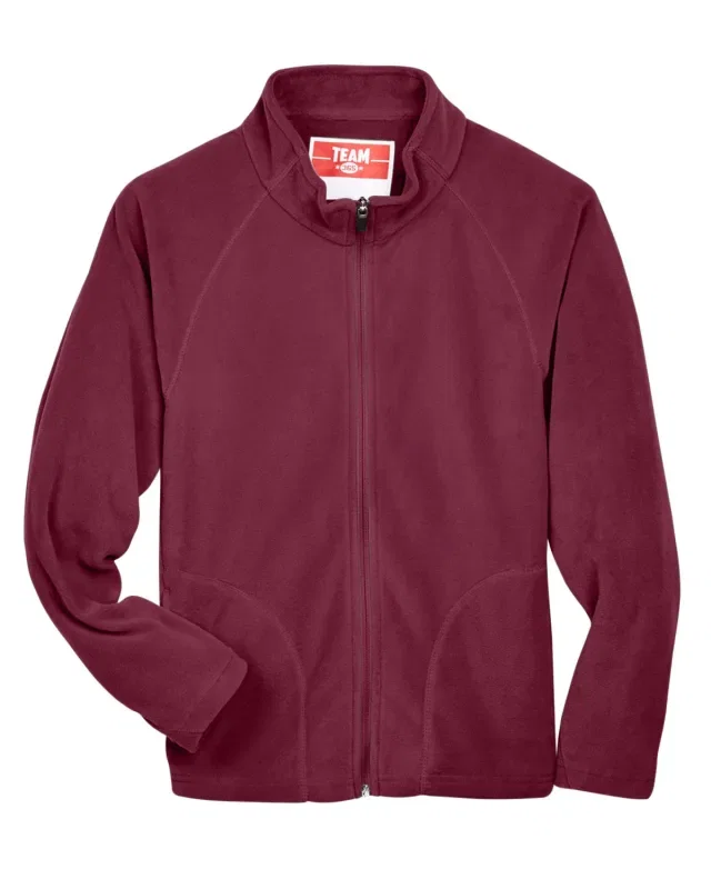 Team 365 Youth Campus Microfleece Jacket — view 15
