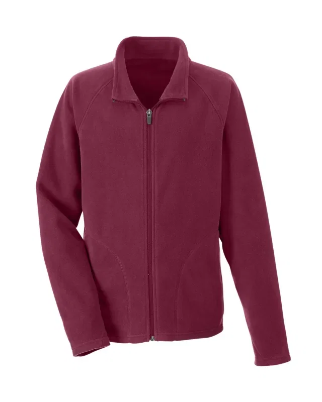 Team 365 Youth Campus Microfleece Jacket — view 17