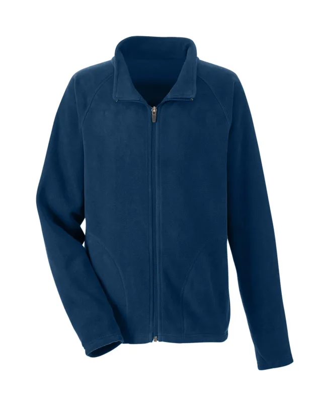 Team 365 Youth Campus Microfleece Jacket — view 23