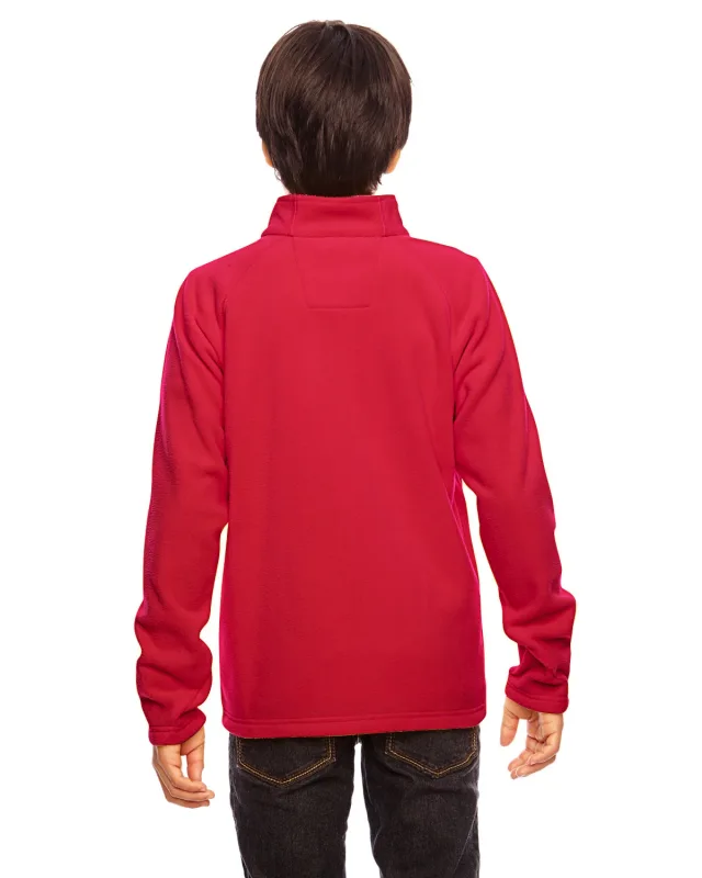 Team 365 Youth Campus Microfleece Jacket — view 31