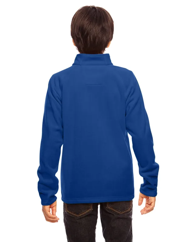 Team 365 Youth Campus Microfleece Jacket — view 37