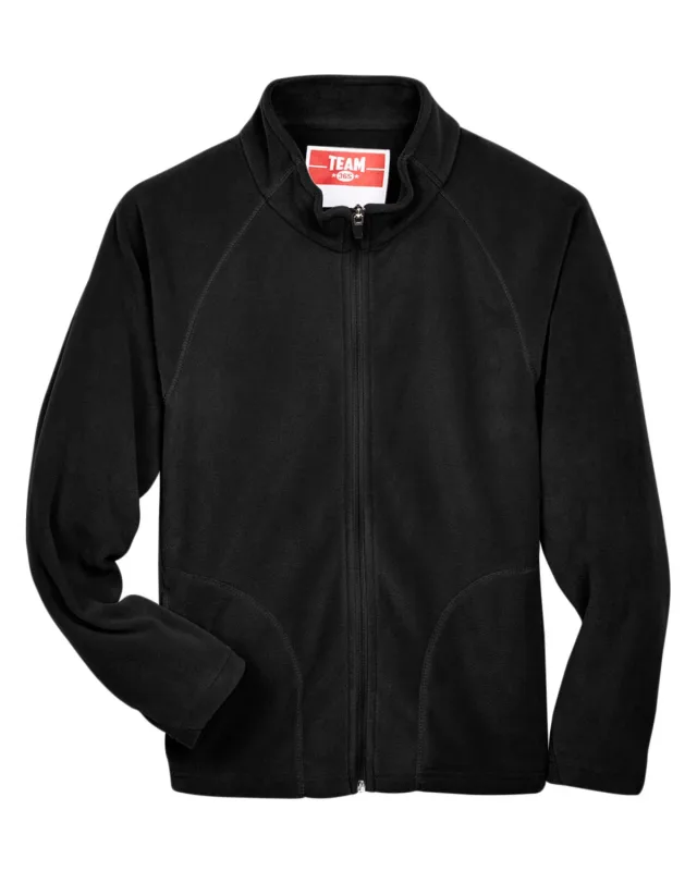 Team 365 Youth Campus Microfleece Jacket — view 51