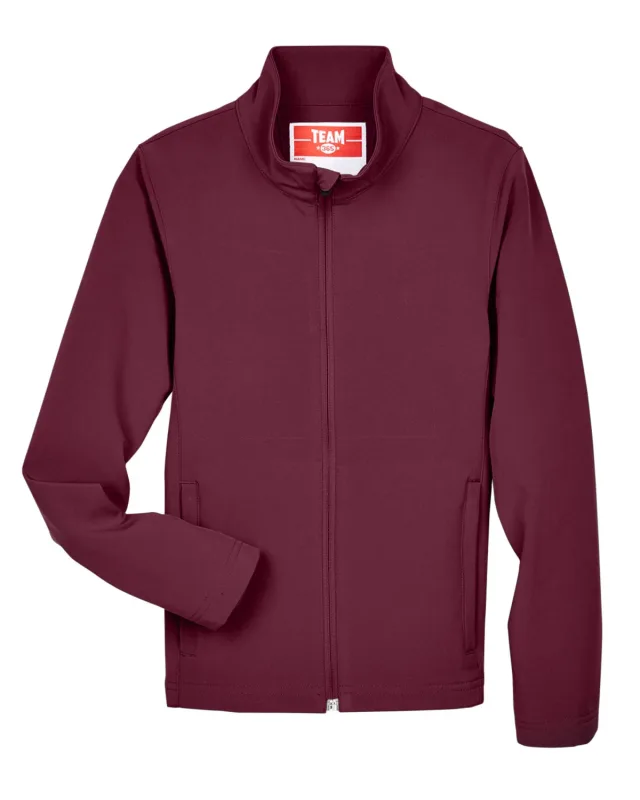 Team 365 Youth Leader Soft Shell Jacket — view 13