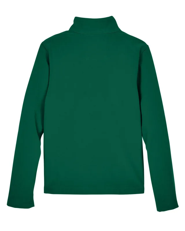 Team 365 Youth Leader Soft Shell Jacket — view 2
