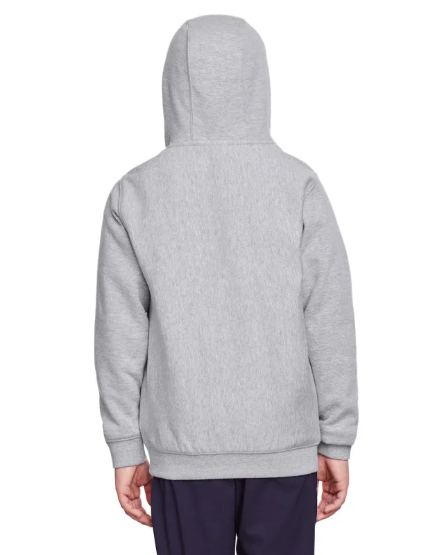 Team 365 Youth Zone HydroSport Heavyweight Pullover Hooded Sweatshirt — view 13