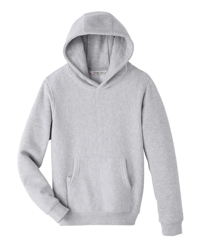 Team 365 Youth Zone HydroSport Heavyweight Pullover Hooded Sweatshirt — view 15