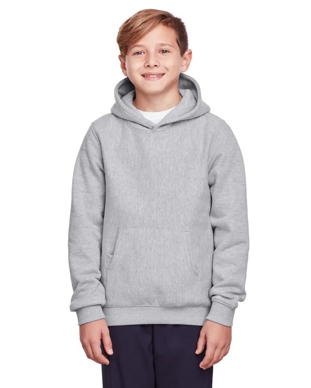 Team 365 Youth Zone HydroSport Heavyweight Pullover Hooded Sweatshirt — view 16