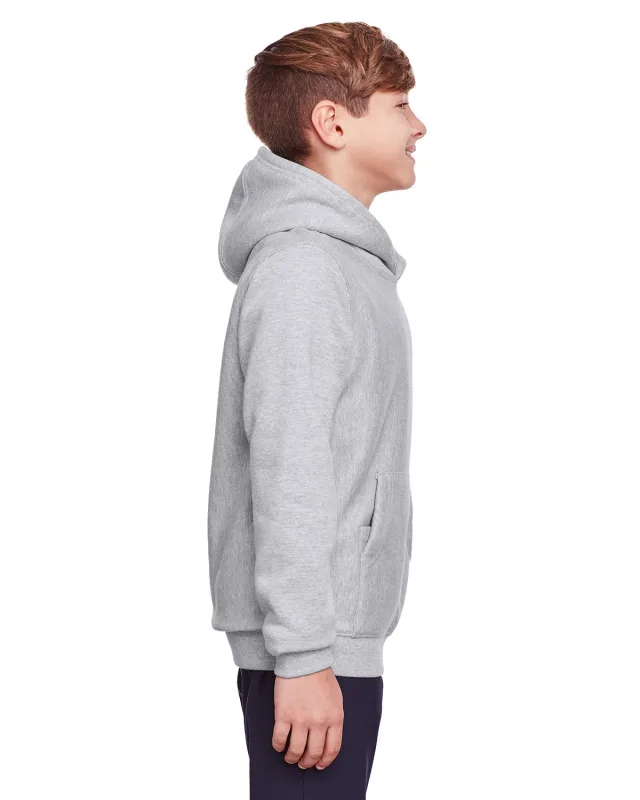 Team 365 Youth Zone HydroSport Heavyweight Pullover Hooded Sweatshirt — view 18