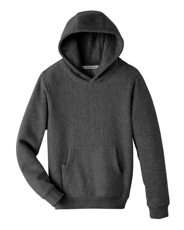 Team 365 Youth Zone HydroSport Heavyweight Pullover Hooded Sweatshirt — view 21