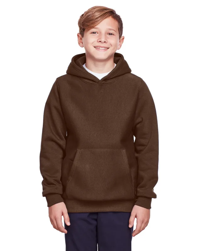 Team 365 Youth Zone HydroSport Heavyweight Pullover Hooded Sweatshirt — view 28