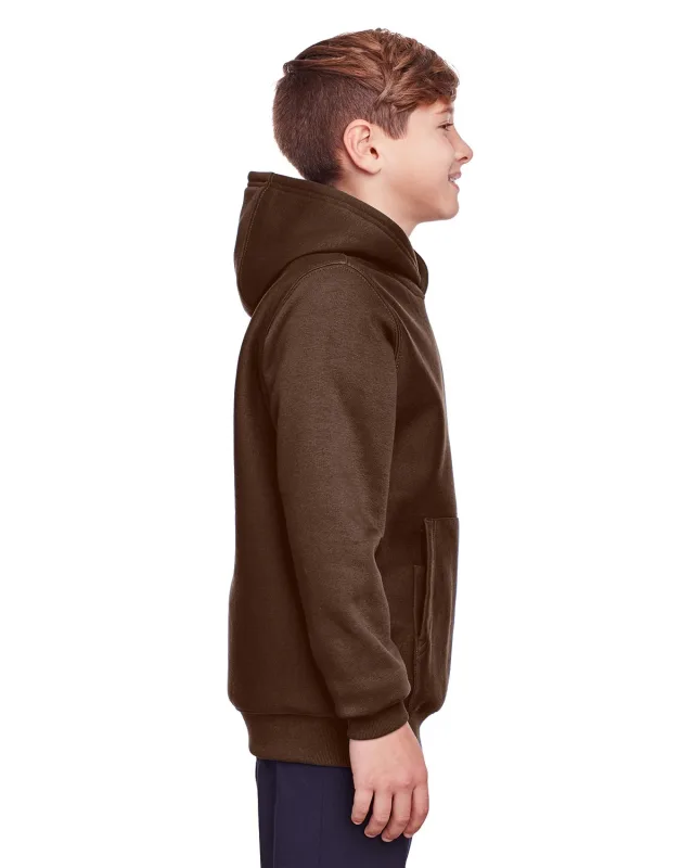 Team 365 Youth Zone HydroSport Heavyweight Pullover Hooded Sweatshirt — view 30
