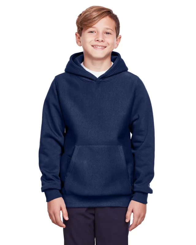 Team 365 Youth Zone HydroSport Heavyweight Pullover Hooded Sweatshirt — view 34