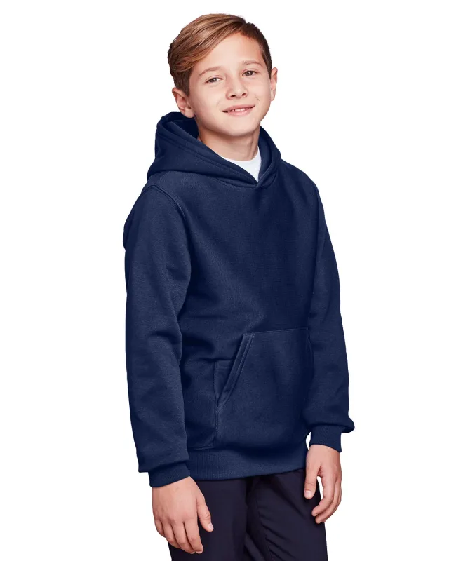 Team 365 Youth Zone HydroSport Heavyweight Pullover Hooded Sweatshirt — view 35