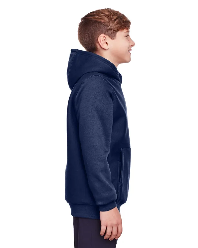 Team 365 Youth Zone HydroSport Heavyweight Pullover Hooded Sweatshirt — view 36