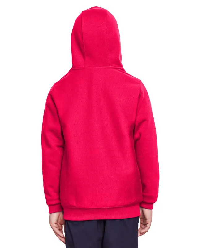 Team 365 Youth Zone HydroSport Heavyweight Pullover Hooded Sweatshirt — view 37