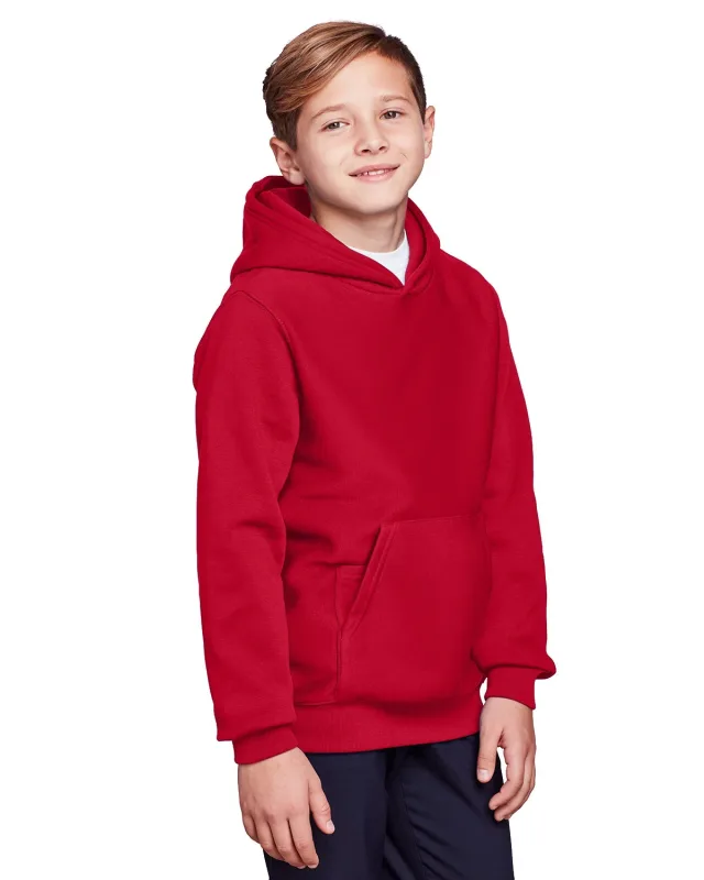 Team 365 Youth Zone HydroSport Heavyweight Pullover Hooded Sweatshirt — view 41