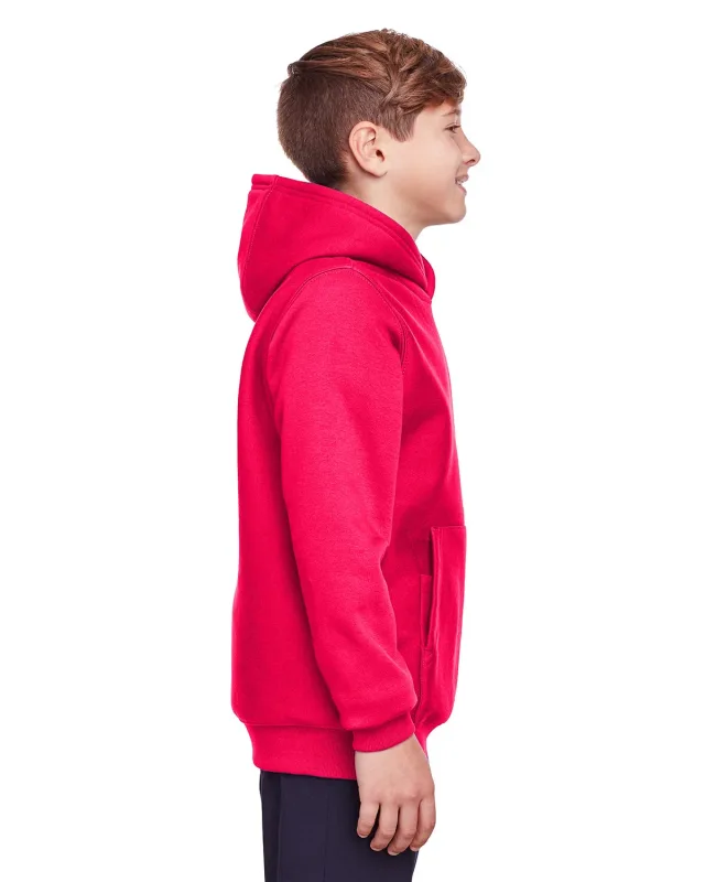Team 365 Youth Zone HydroSport Heavyweight Pullover Hooded Sweatshirt — view 42