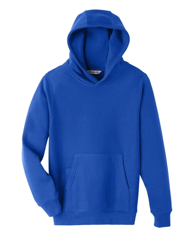 Team 365 Youth Zone HydroSport Heavyweight Pullover Hooded Sweatshirt — view 45