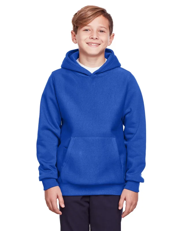 Team 365 Youth Zone HydroSport Heavyweight Pullover Hooded Sweatshirt — view 46