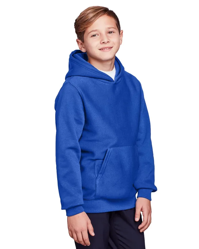 Team 365 Youth Zone HydroSport Heavyweight Pullover Hooded Sweatshirt — view 47