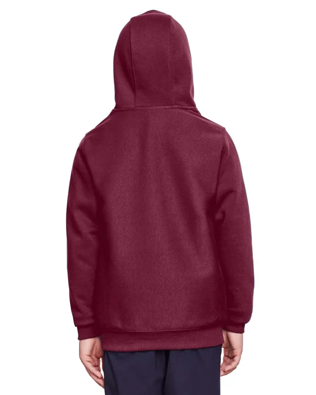 Team 365 Youth Zone HydroSport Heavyweight Pullover Hooded Sweatshirt — view 49
