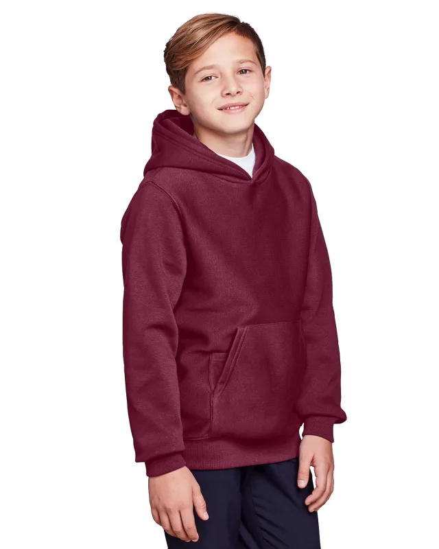 Team 365 Youth Zone HydroSport Heavyweight Pullover Hooded Sweatshirt — view 53