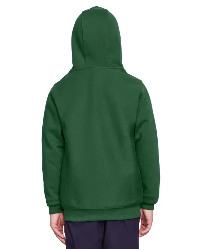 Team 365 Youth Zone HydroSport Heavyweight Pullover Hooded Sweatshirt — view 55