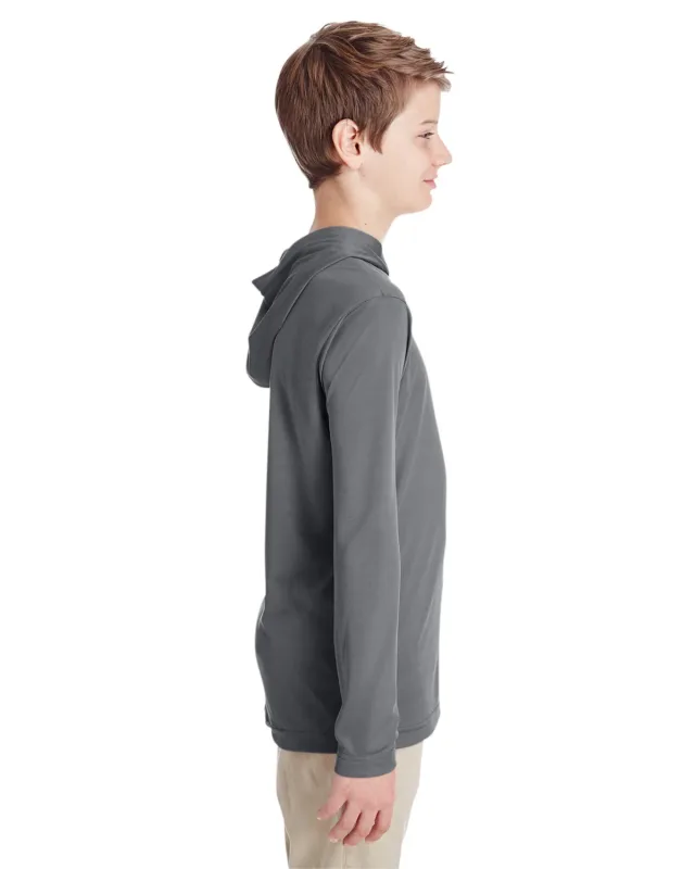 Team 365 Youth Zone Performance Hooded T-Shirt — view 16