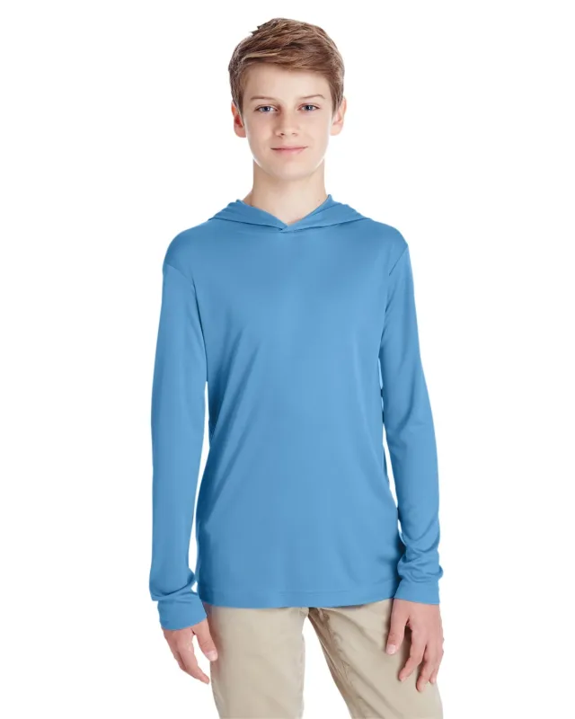 Team 365 Youth Zone Performance Hooded T-Shirt — view 18