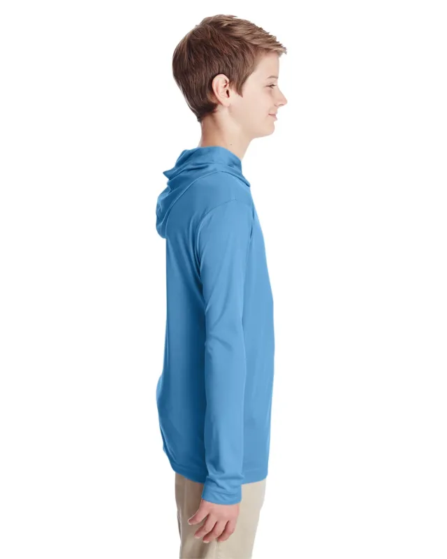 Team 365 Youth Zone Performance Hooded T-Shirt — view 20