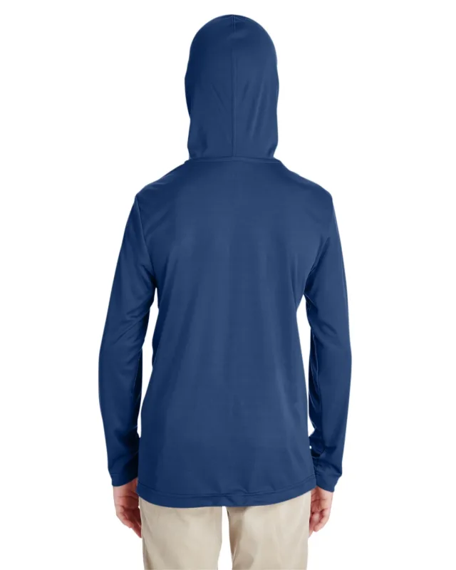 Team 365 Youth Zone Performance Hooded T-Shirt — view 5