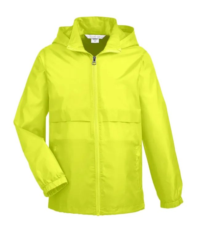Team 365 Youth Zone Protect Lightweight Jacket — view 4