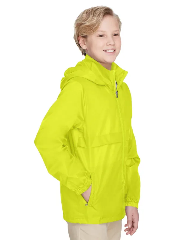 Team 365 Youth Zone Protect Lightweight Jacket — view 5