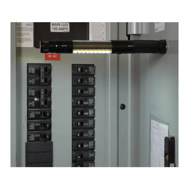 Personalized Telescopic Magnetic COB LED Flashlight with Sidelight — view 2