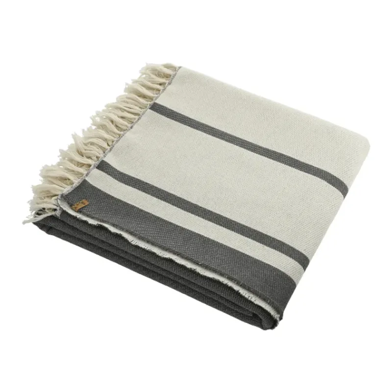 Custom Organic Cotton Ocean Breeze Throw by tentree — view 3