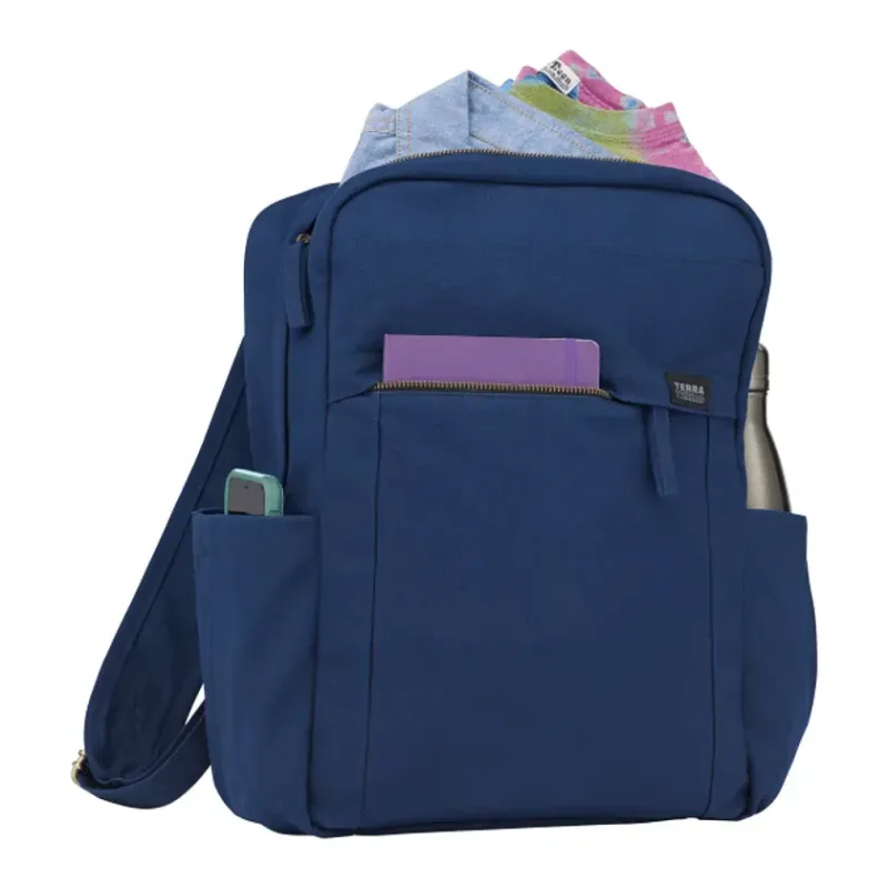 Custom Terra Thread Fairtrade 15" Laptop Backpack — view 14