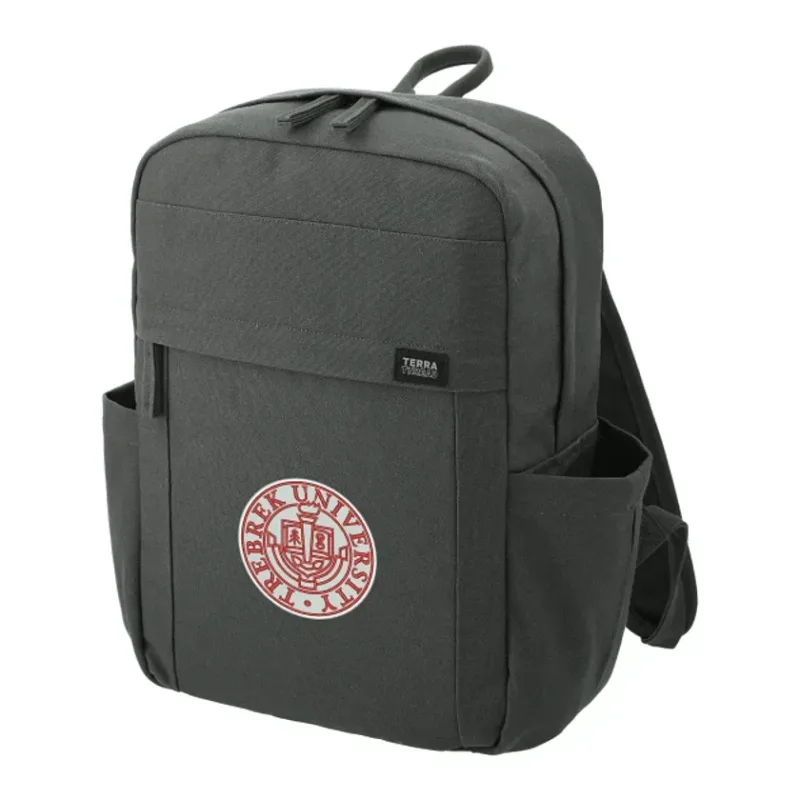 Custom Terra Thread Fairtrade 15" Laptop Backpack — view 7