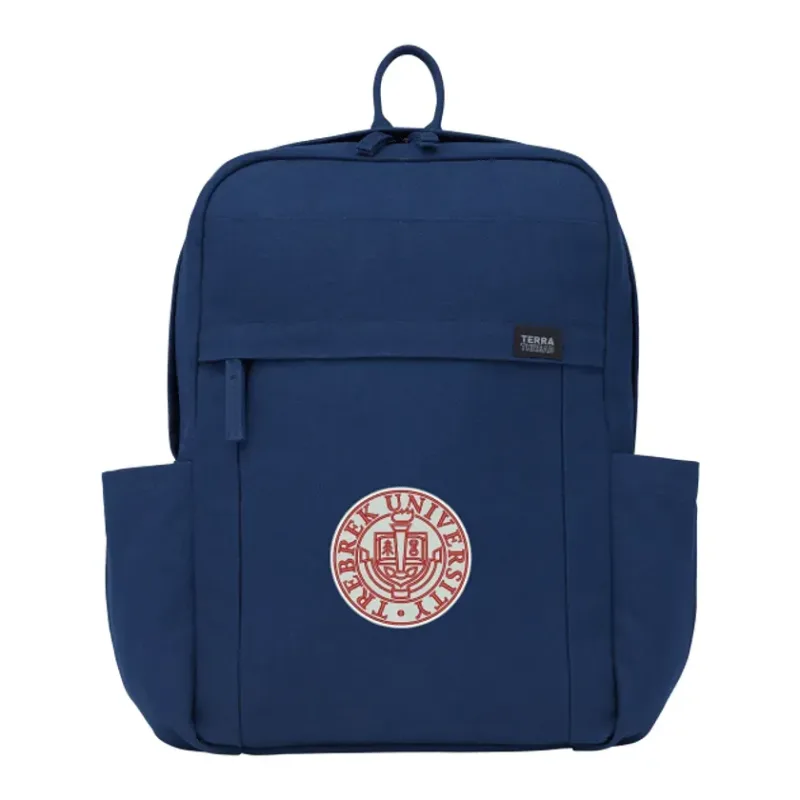 Custom Terra Thread Fairtrade 15" Laptop Backpack — view 9