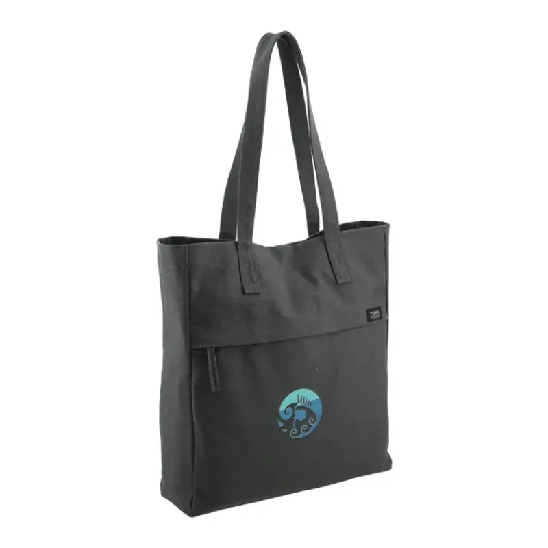Custom Terra Thread Fairtrade Executive Work Tote — view 17