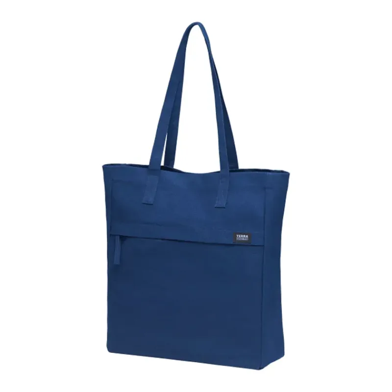 Custom Terra Thread Fairtrade Executive Work Tote — view 3