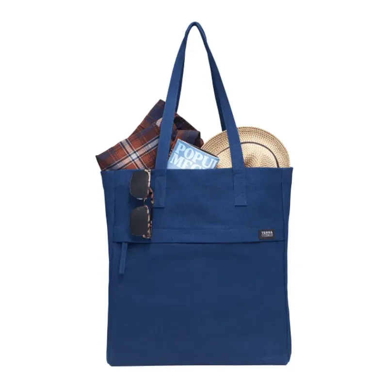 Custom Terra Thread Fairtrade Executive Work Tote — view 7