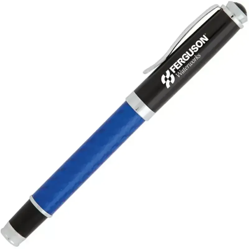 Tethys Metal Pen with Rubberized Grip - Professional Business Promo Pen