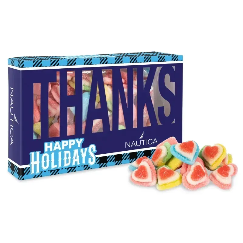 Thanks Die Cut Box with Sour Peachy Hearts — view 19