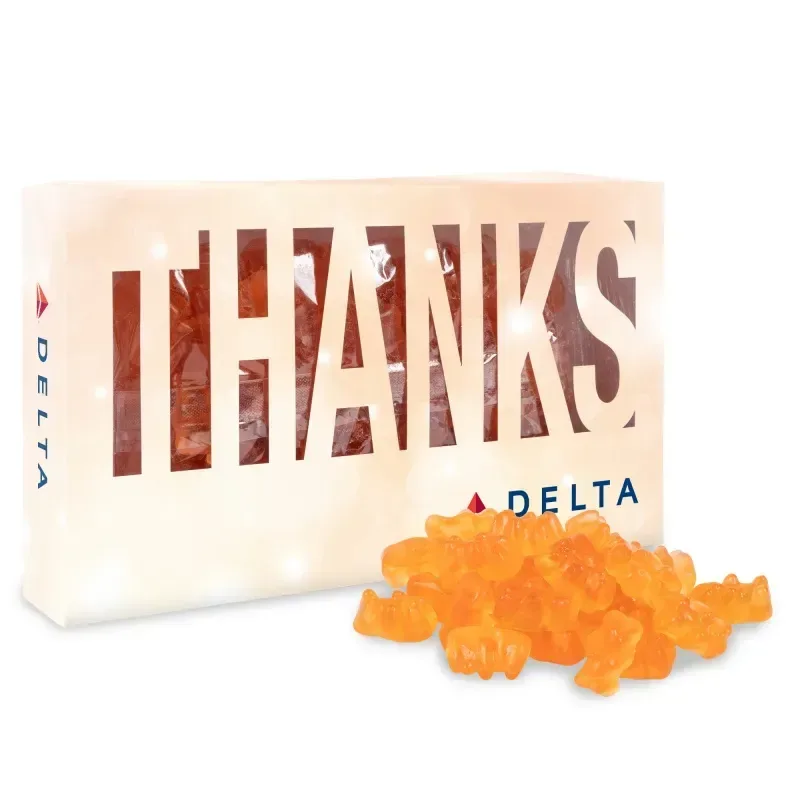 Thanks Die Cut Box with Sour Peachy Hearts — view 9